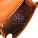 Hermes Kelly Sellier 25 Fauve Barenia GHW