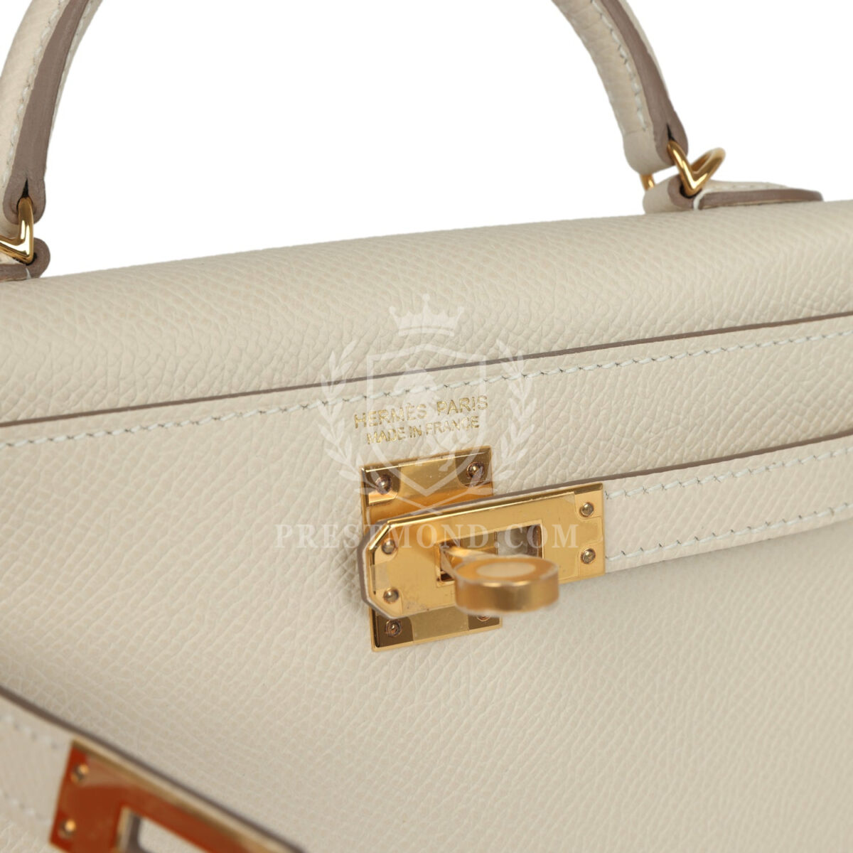 Hermes Kelly Sellier 20 Craie Epsom GHW — изображение 7