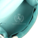 Hermes Kelly Sellier 28 Bleu Atoll Epsom PHW