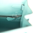 Hermes Kelly Sellier 28 Bleu Atoll Epsom PHW