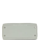 Hermes Kelly Retourne 28 Bleu Pale Clemence PHW