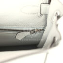 Hermes Kelly Retourne 28 Bleu Pale Clemence PHW