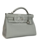 Hermes Kelly 42 Maxi Bleu Glacier Togo PHW