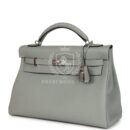 Hermes Kelly 42 Maxi Bleu Glacier Togo PHW