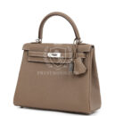 Hermes Kelly Retourne 25 Etoupe Togo PHW