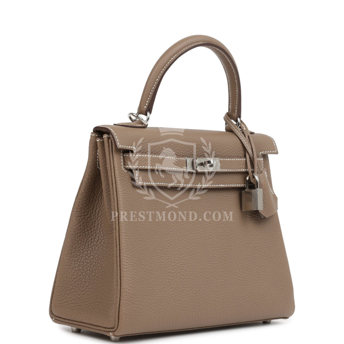 Hermes Kelly Retourne 25 Etoupe Togo PHW — изображение 2