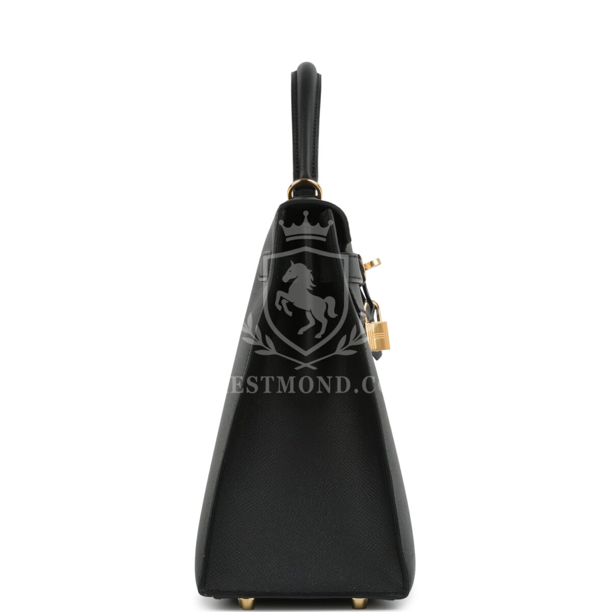 Hermes Kelly Sellier 32 Black Epsom GHW — изображение 3
