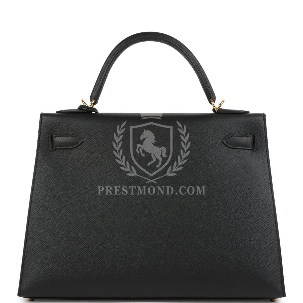 Hermes Kelly Sellier 32 Black Epsom GHW — изображение 4