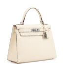Hermes Kelly Sellier 28 Sellier Nata Verso Epsom PHW