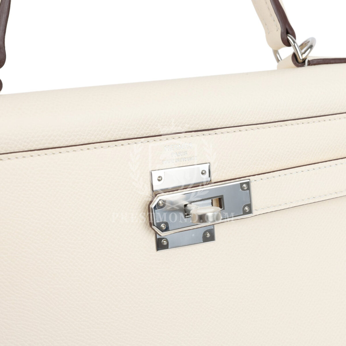 Hermes Kelly Sellier 28 Sellier Nata Verso Epsom PHW — изображение 7