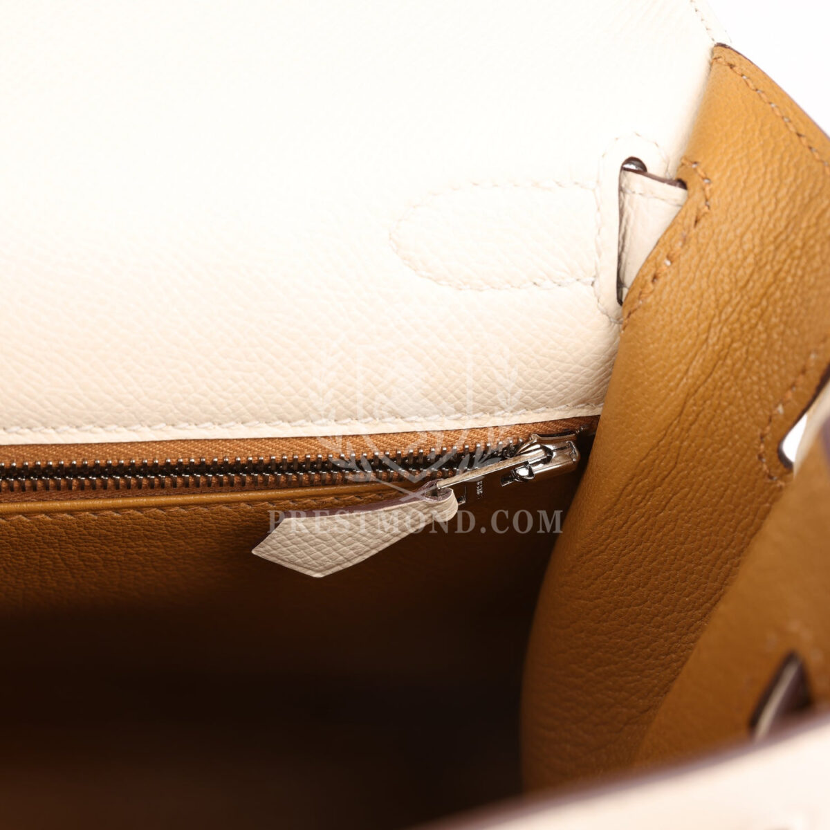 Hermes Kelly Sellier 28 Sellier Nata Verso Epsom PHW — изображение 10