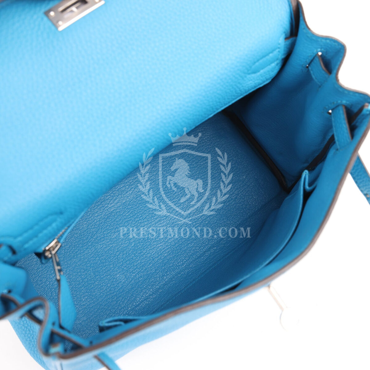 Hermes Kelly Retourne 25 Bleu Zanzibar Togo PHW — изображение 8