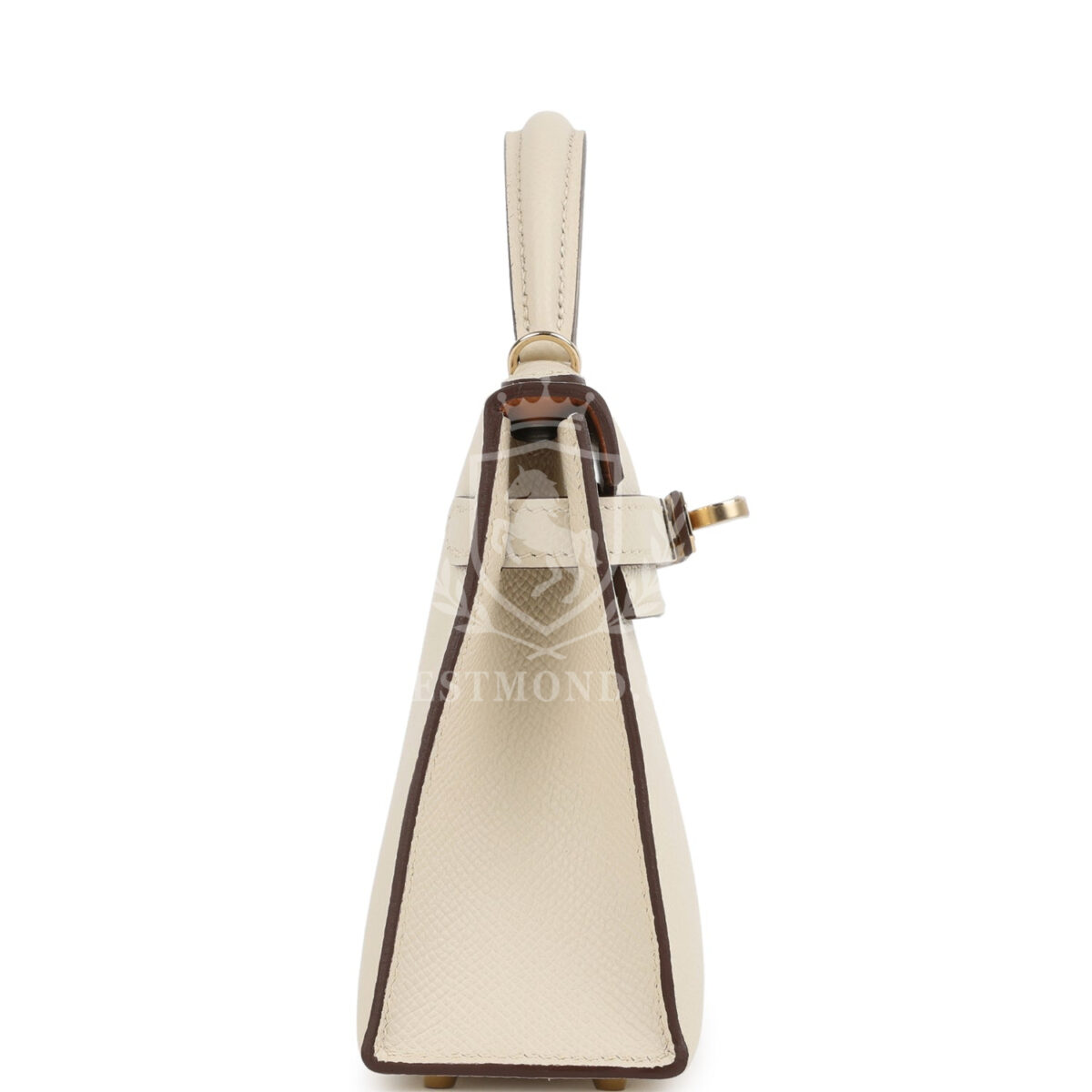 Hermes Special Order (HSS) Kelly Sellier 20 Craie Verso Epsom PBHW — изображение 3