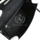 Hermes Kelly Sellier 25 Black Epsom PHW
