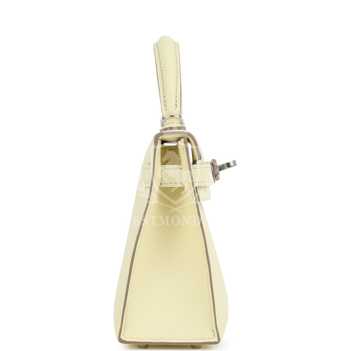 Hermes Kelly Sellier 20 Jaune Milton Epsom PHW — изображение 3