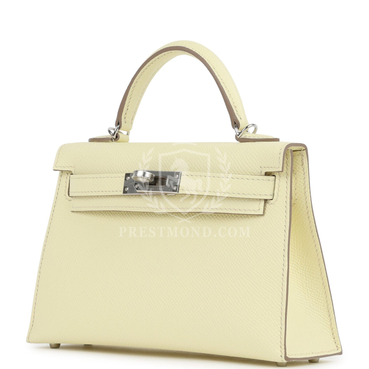 Hermes Kelly Sellier 20 Jaune Milton Epsom PHW — изображение 5
