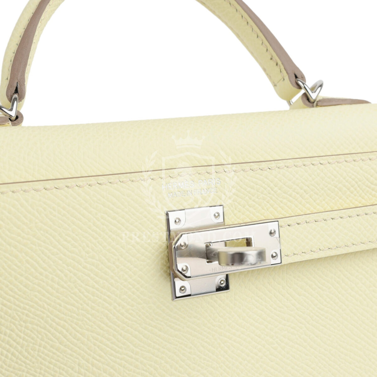 Hermes Kelly Sellier 20 Jaune Milton Epsom PHW — изображение 7