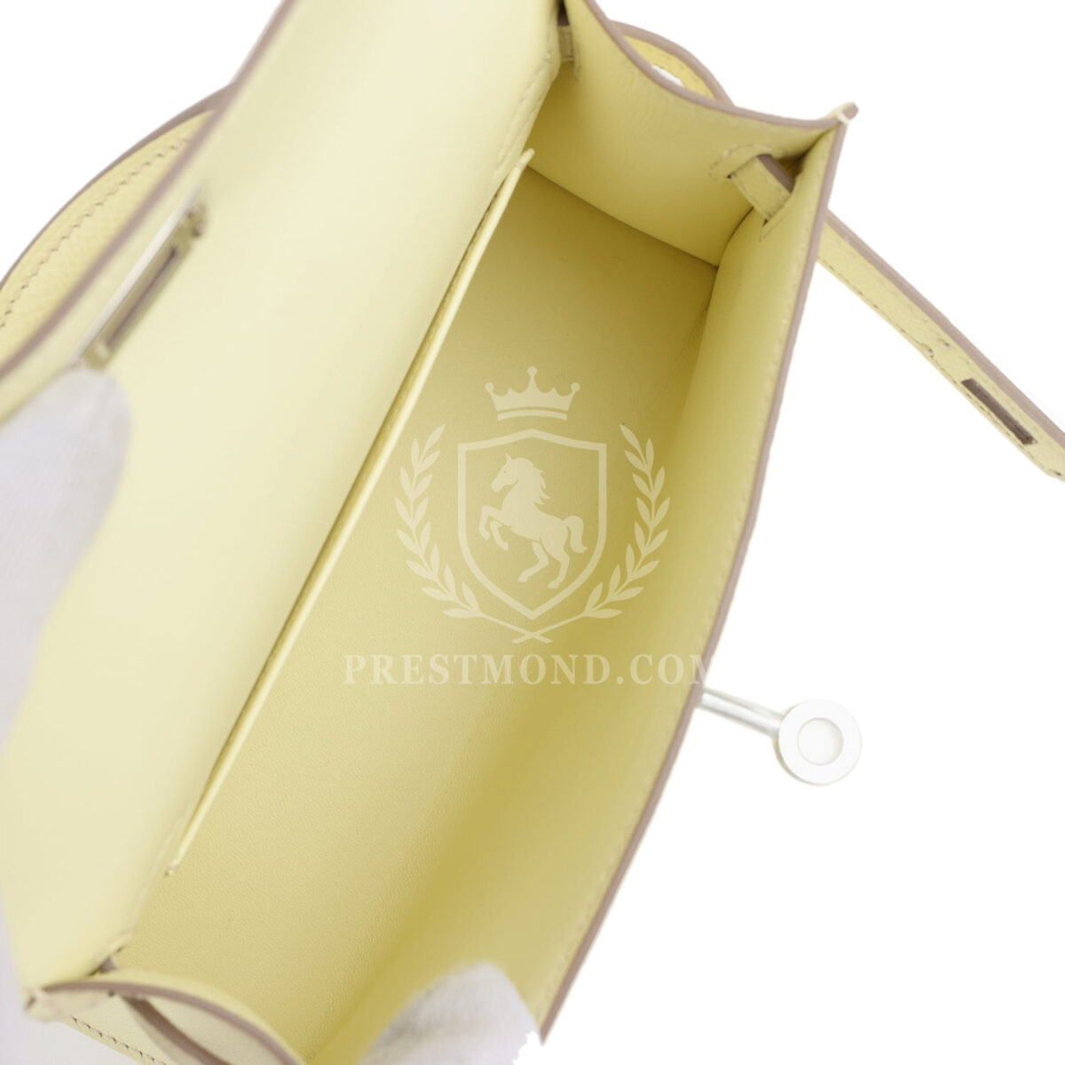 Hermes Kelly Sellier 20 Jaune Milton Epsom PHW — изображение 8