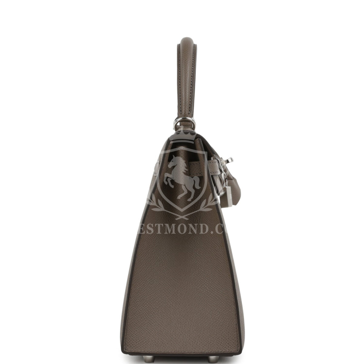 Hermes Kelly Sellier 25 Etain Epsom PHW — изображение 3