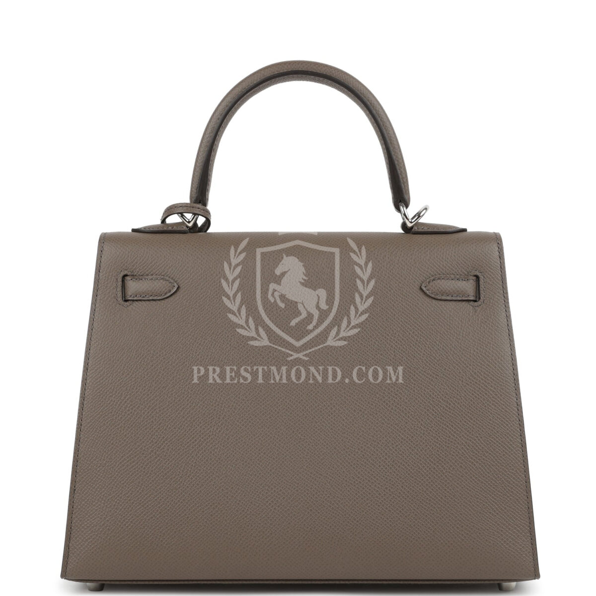 Hermes Kelly Sellier 25 Etain Epsom PHW — изображение 4