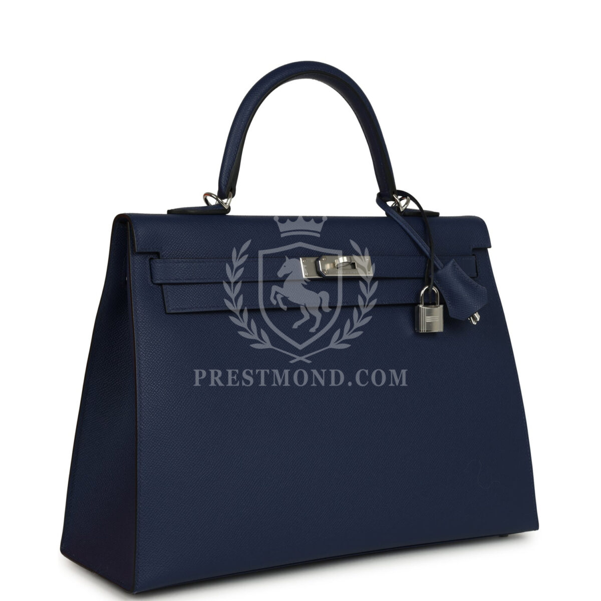 Hermes Kelly Sellier 35 Bleu Saphir Epsom PHW — изображение 2