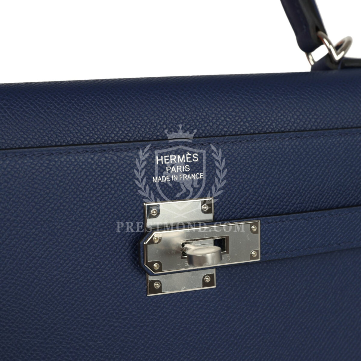 Hermes Kelly Sellier 35 Bleu Saphir Epsom PHW — изображение 7