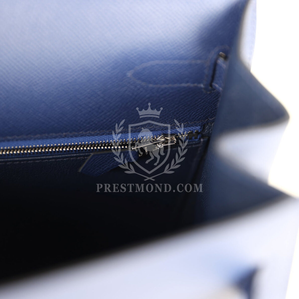 Hermes Kelly Sellier 35 Bleu Saphir Epsom PHW — изображение 9