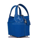 Hermes Picotin Cargo 18 Bleu France Swift and Toile Canvas PHW