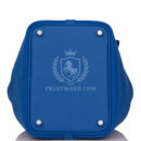Hermes Picotin Cargo 18 Bleu France Swift and Toile Canvas PHW