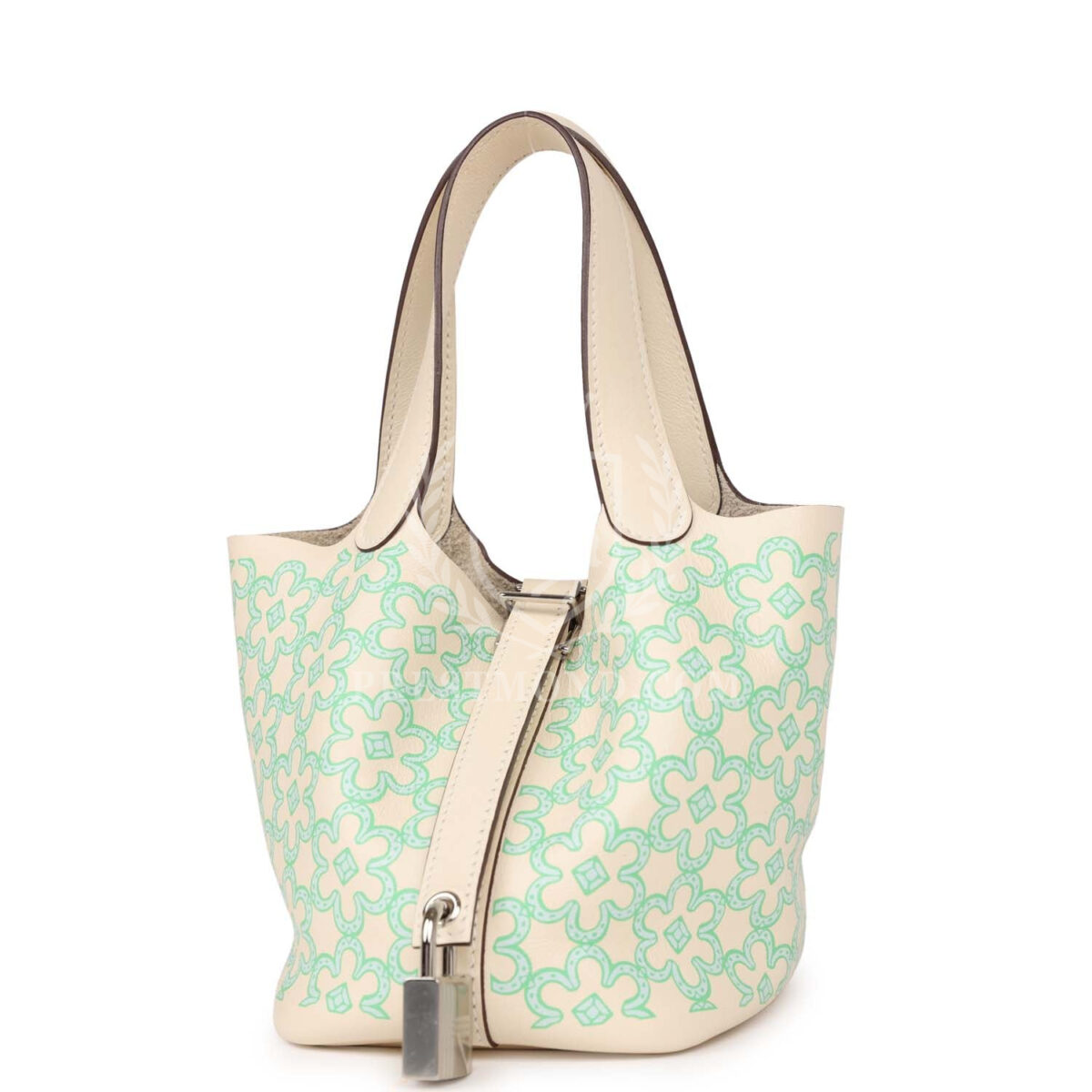 Hermes Micro Picotin Lock 14 "Lucky Daisy" Nata Swift PHW — изображение 4