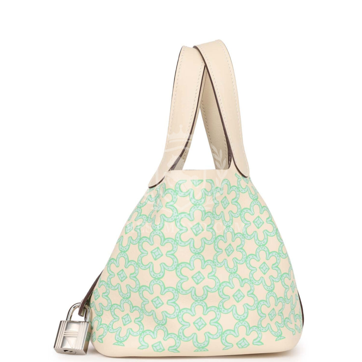 Hermes Micro Picotin Lock 14 "Lucky Daisy" Nata Swift PHW — изображение 3