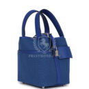 Hermes Picotin Cargo 18 Bleu Royal Swift and Toile Canvas PHW