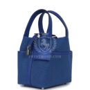 Hermes Picotin Cargo 18 Bleu Royal Swift and Toile Canvas PHW