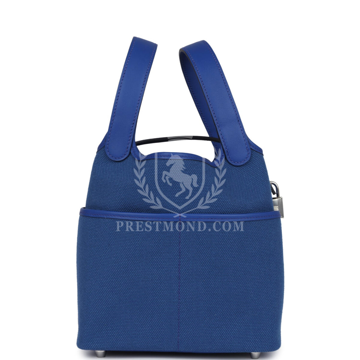 Hermes Picotin Cargo 18 Bleu Royal Swift and Toile Canvas PHW — изображение 3