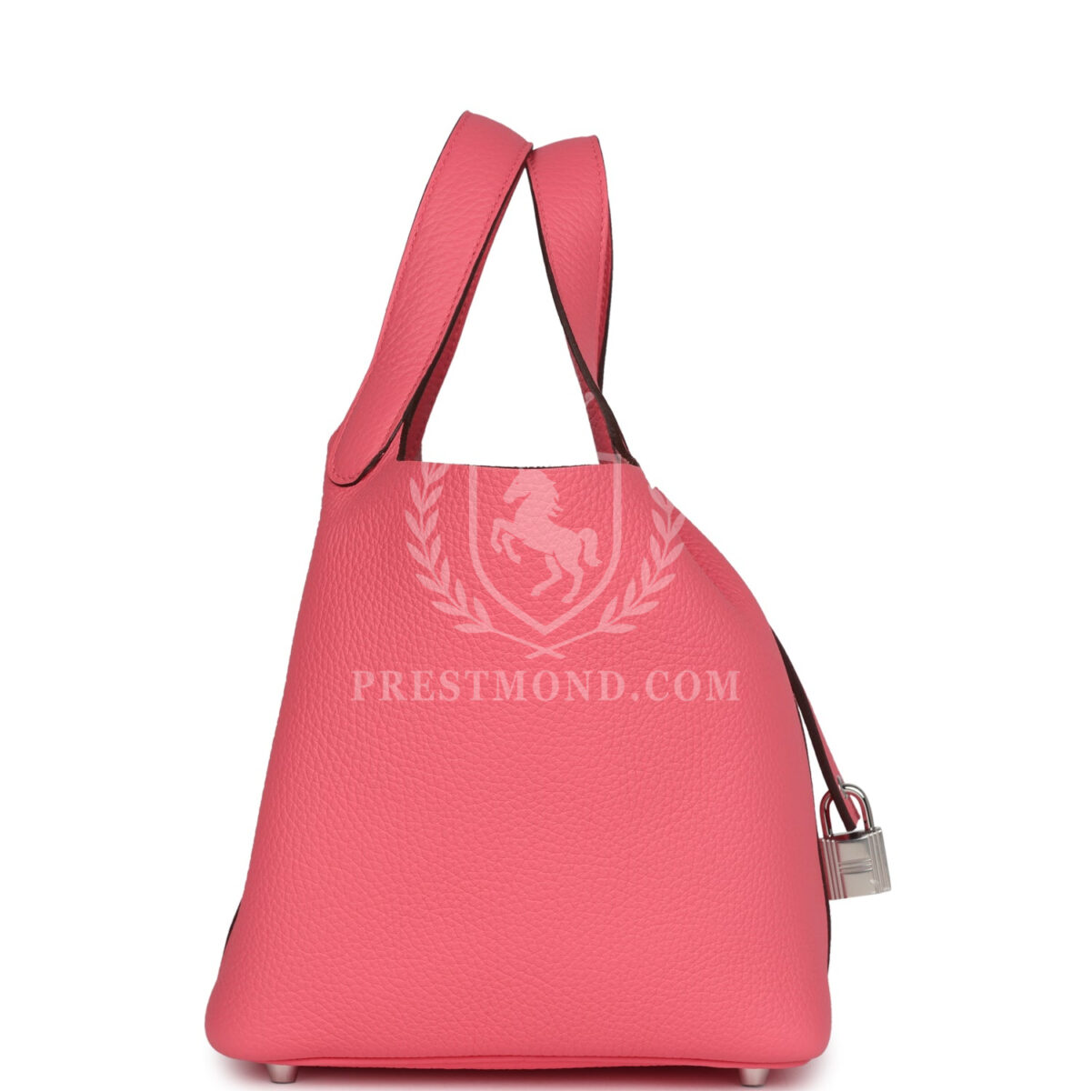 Hermes Picotin Lock 18 Rose Azalee Clemence PHW — изображение 3