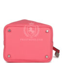 Hermes Picotin Lock 18 Rose Azalee Clemence PHW