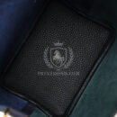 Hermes Picotin Lock 18 Casaque Bleu Nuit and Vert Cypress Clemence GHW