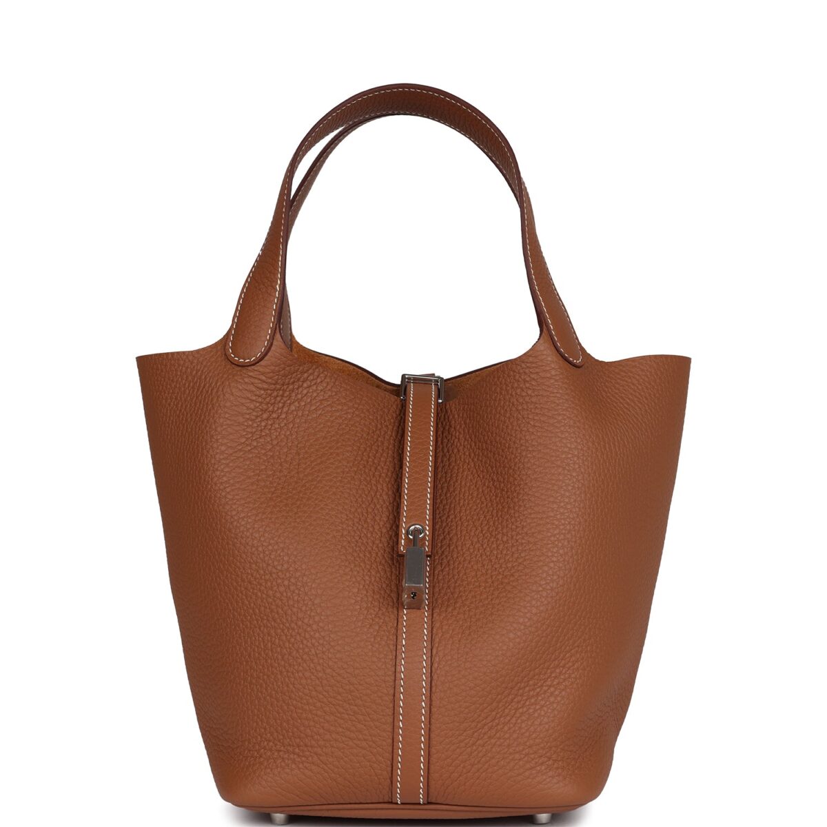 Hermes Picotin Lock 22 Gold Clemence PHW