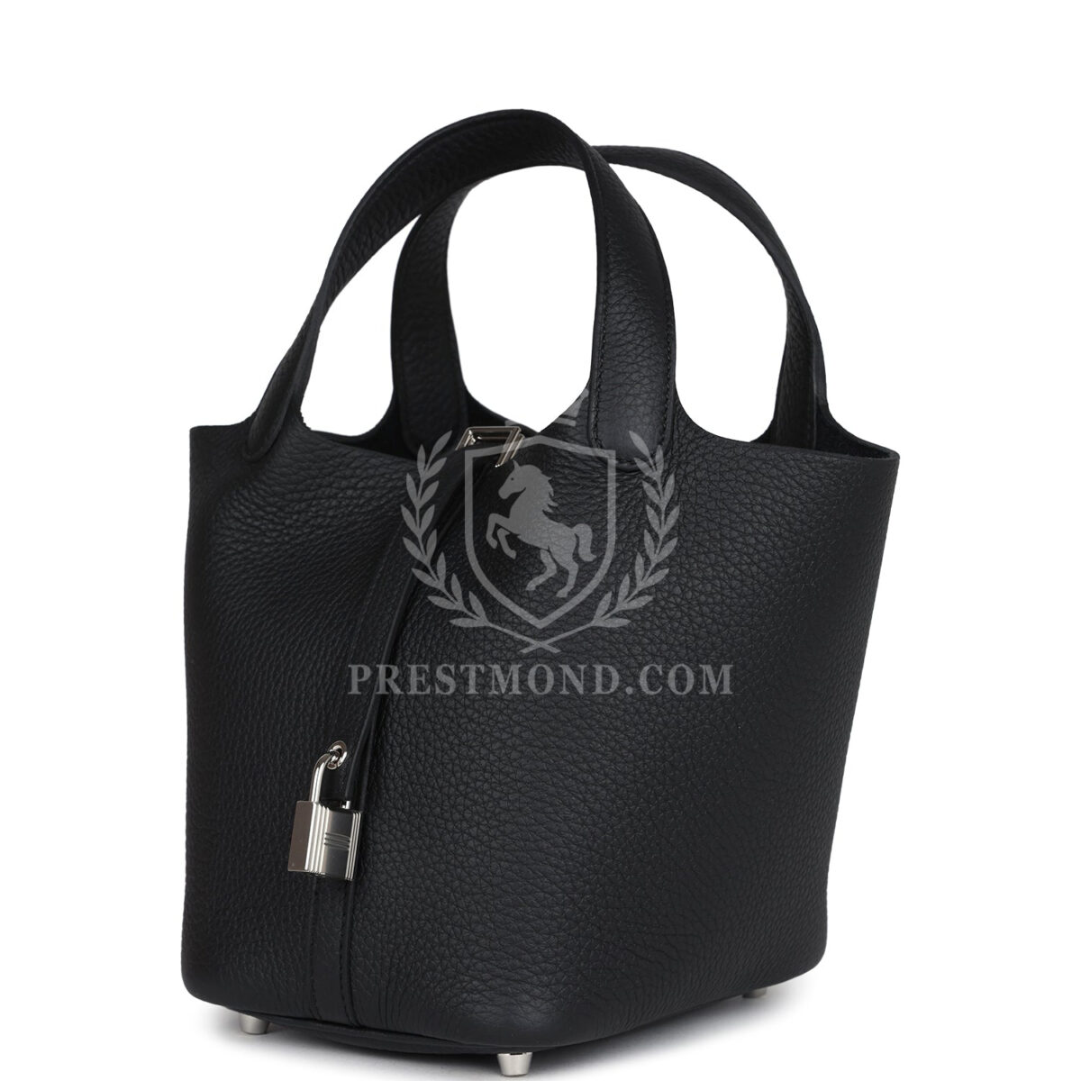 Hermes Picotin Lock 18 Black Clemence PHW — изображение 3