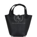 Hermes Picotin Lock 18 Black Clemence PHW
