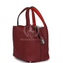 Hermes Picotin Lock 18 Eclat Rouge H Clemence PHW