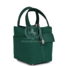 Hermes Picotin Cargo 18 Vert Moyen Swift and Toile Canvas PHW