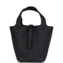 Hermes Picotin Lock 18 Monochrome Black Clemence BHW