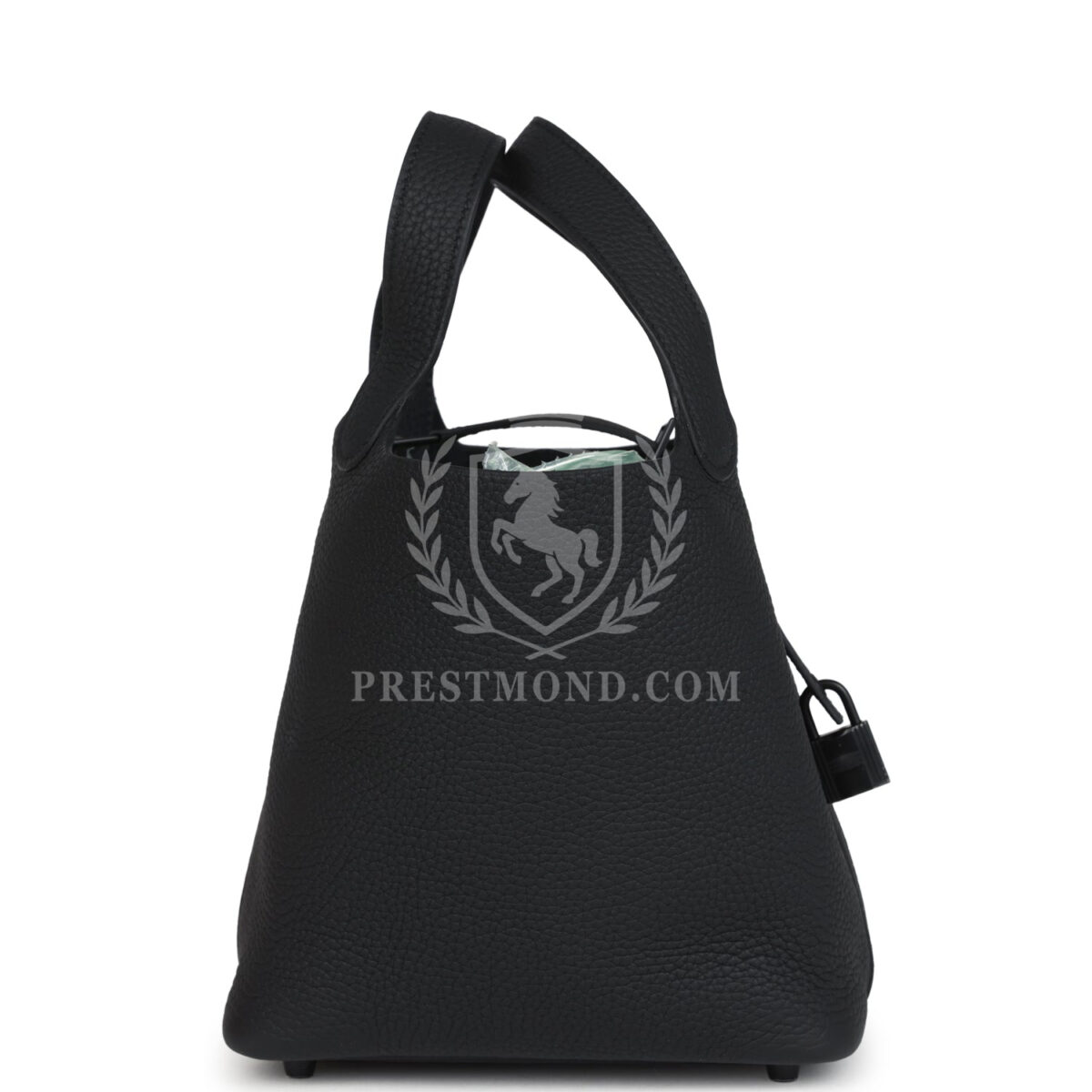 Hermes Picotin Lock 18 Monochrome Black Clemence BHW — изображение 3