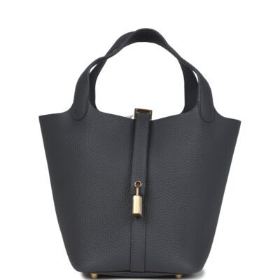 Hermes Picotin Lock 18 Ardoise Clemence PBHW