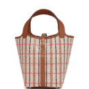 Hermes Picotin Lock 18 Gold, Ecru-Beige, Rose Pop, Black Toile H and Fauve Swift and Toile H PHW