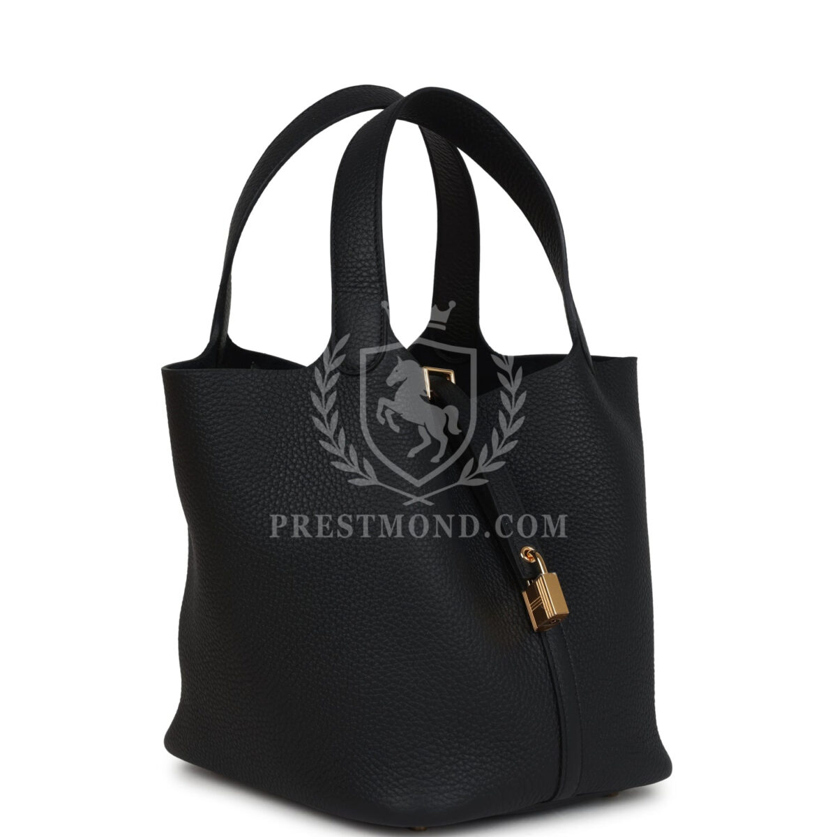 Hermes Picotin Lock 22 Black Clemence GHW — изображение 2