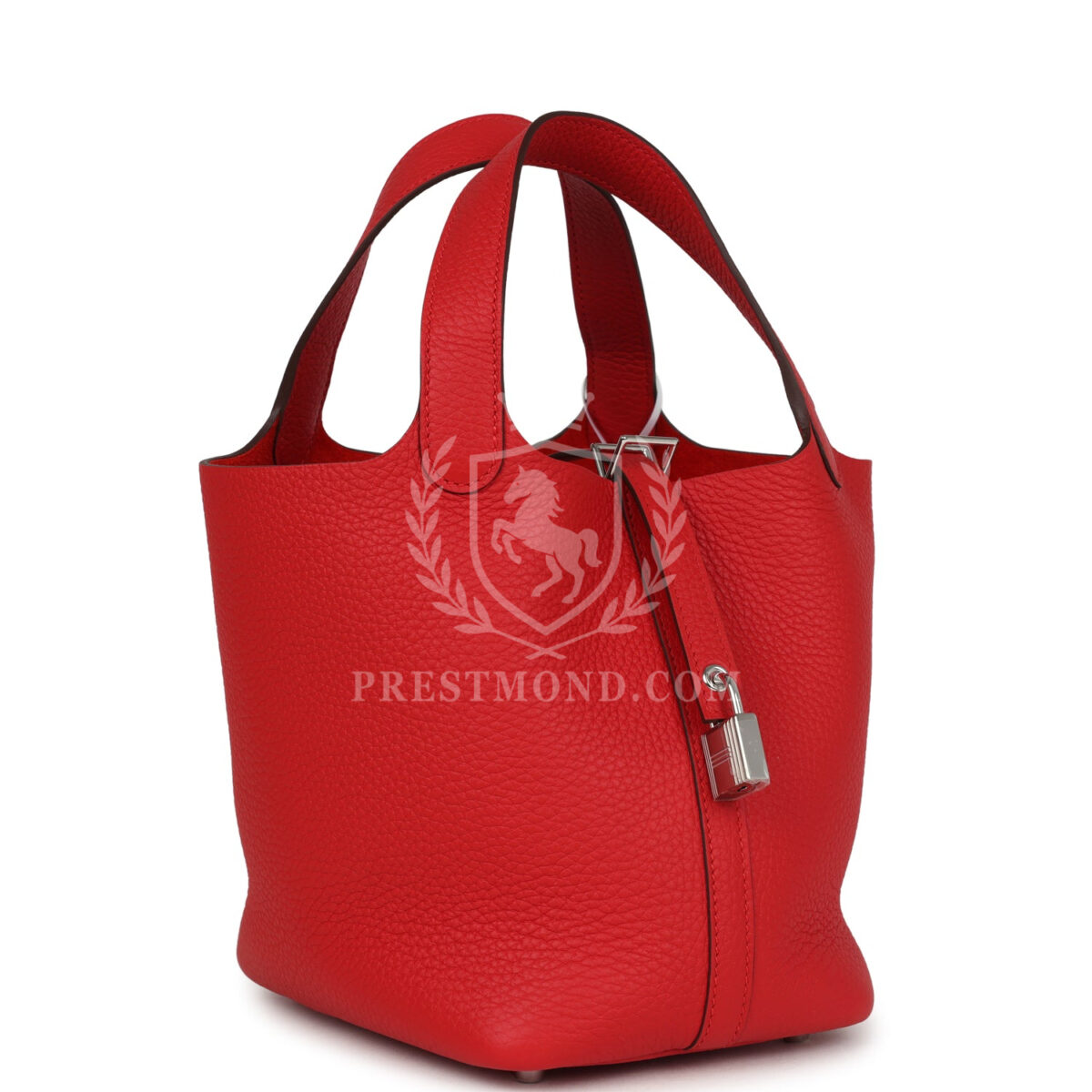 Hermes Picotin Lock 18 Rouge Radieux Clemence PHW — изображение 2
