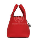 Hermes Picotin Lock 18 Rouge Radieux Clemence PHW