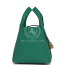 Hermes Picotin Lock 18 Vert Vertigo Clemence GHW